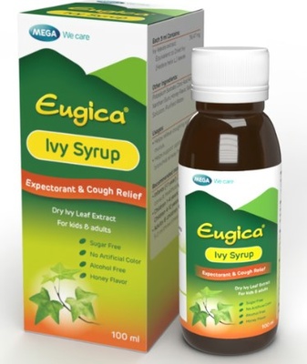 Eugica Ivy Syrup 100ml Dried Ivy Leaf Extract