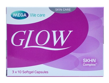 Glow Caps 30 Capsules Dietary Supplement