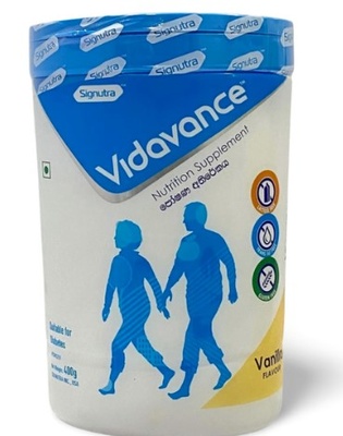 Vidavance Nutrition for Diabetes Vanilla 400g Nutritional Supplement