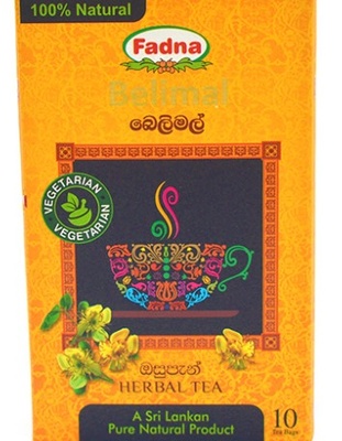 Fadna Belimal Herbal Tea 20 g Pack 10 Tea Bags