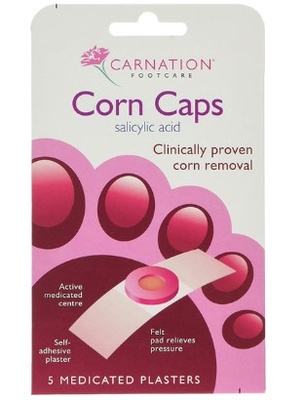 Carnation Corn Caps 5s Corn Removal Plaster