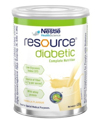 Nestle Resource Diabetic Vanilla Powder 400g