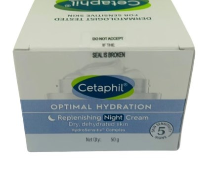 Cetaphil Optimal Hydration Replenishing Night Cream 50g