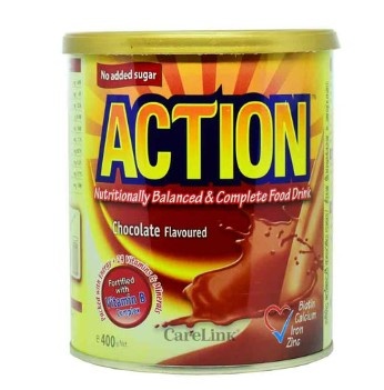 Action Milk Powder Chocolate 400g Chocolate Flavoured Milk Beverage Mix