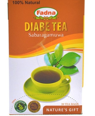 Fadna Diabe Tea Sabaragamuwa 40 g 20 Tea Bags