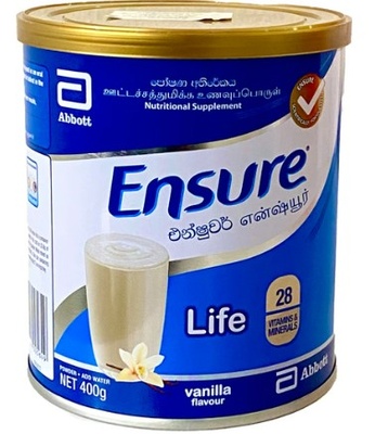 Ensure Life Vanilla Nutrition Supplement Powder for Adults 400g