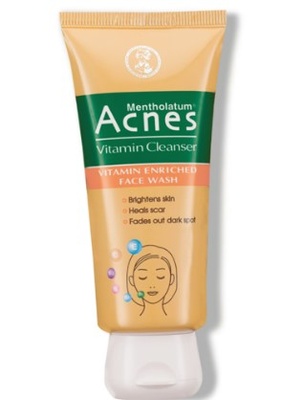 Acnes Vitamin Cleanser 50g Gentle Daily Facial Cleanser