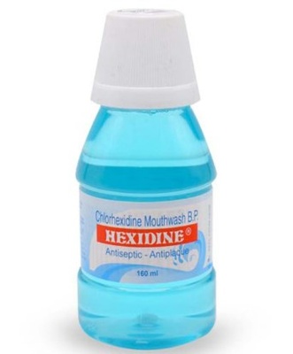 Hexidine Mouth Wash 160ml Oral Care Solution Chlorhexidine Rinse