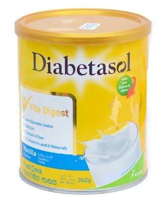 Diabetasol Vanilla Powder 360g Nutritional Supplement