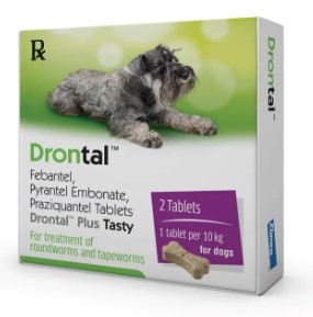 Drontal Plus Dog Deworming Tablets - 2 Tablet